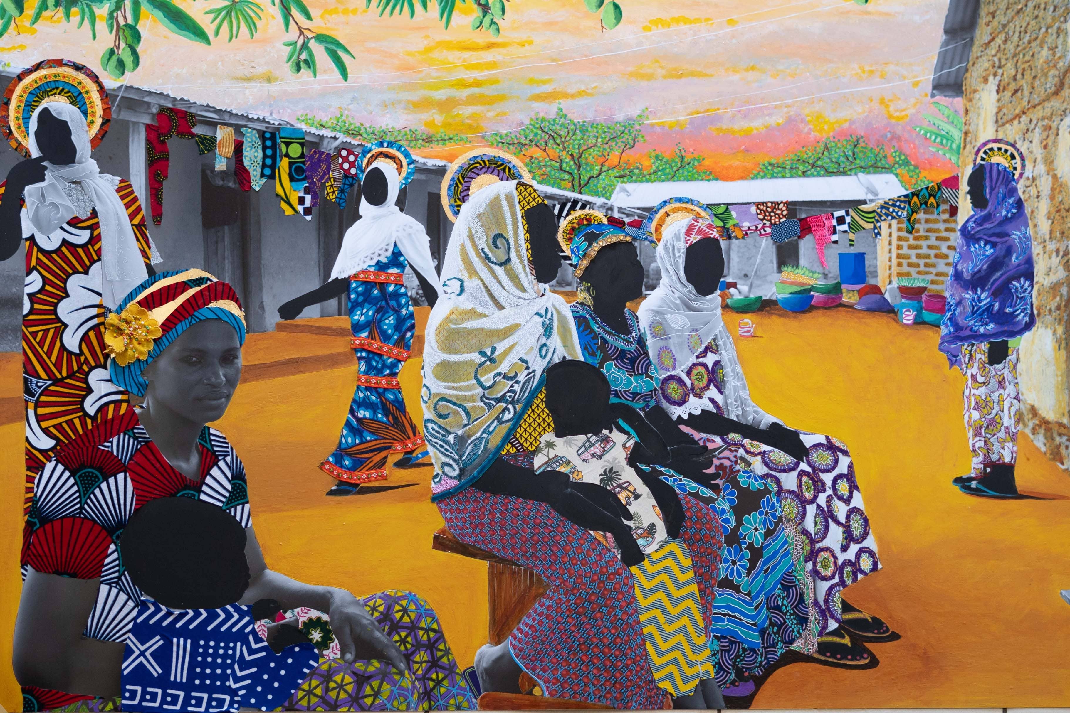 Sous l'arbre a palabres